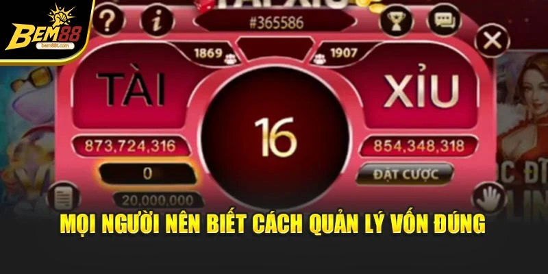 Mọi người nên biết cách quản lý vốn đúng